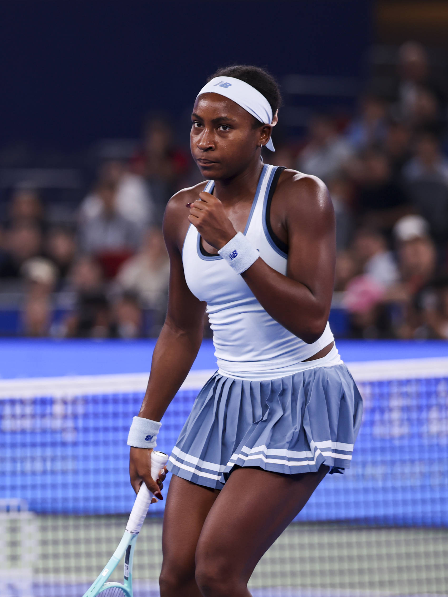 多哈魔咒！级别提升后，高芙首战必出局